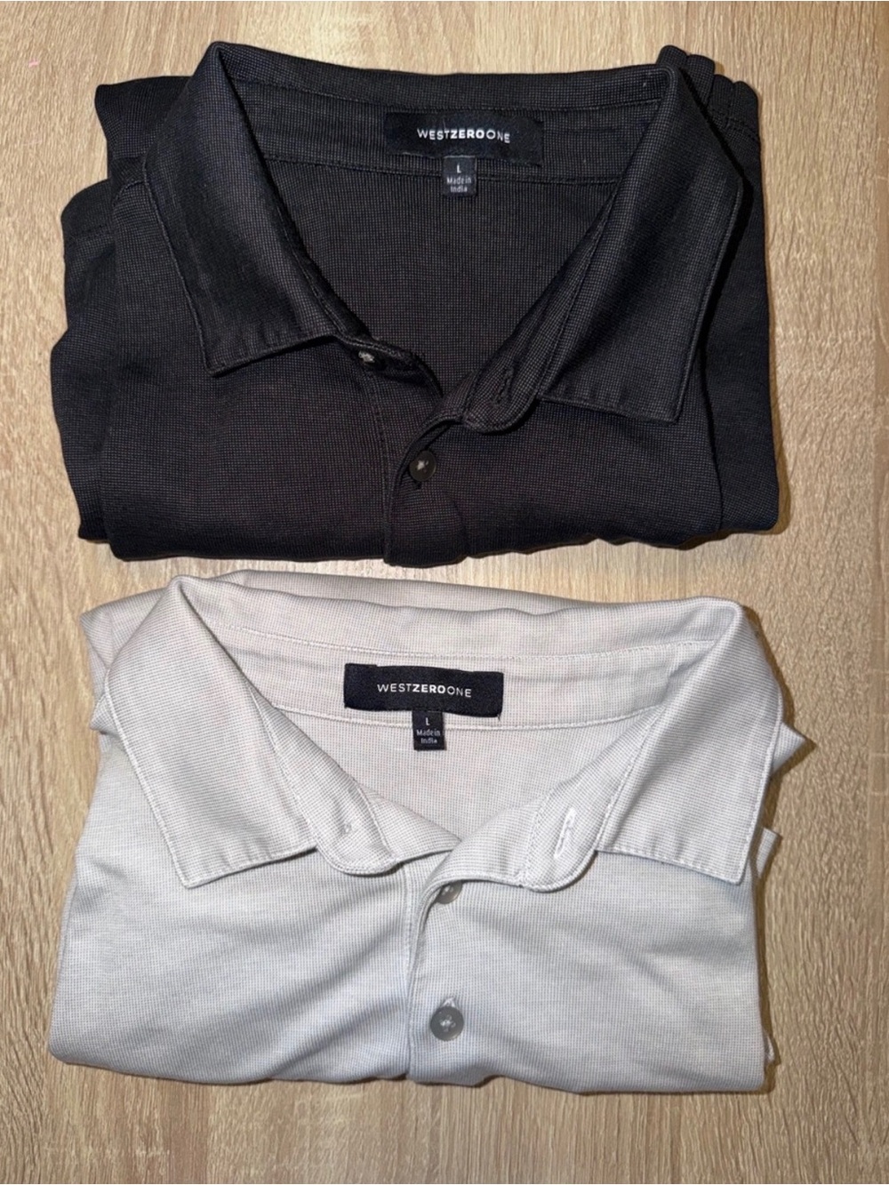 WestZeroOne 2 Pack Men’s Polo